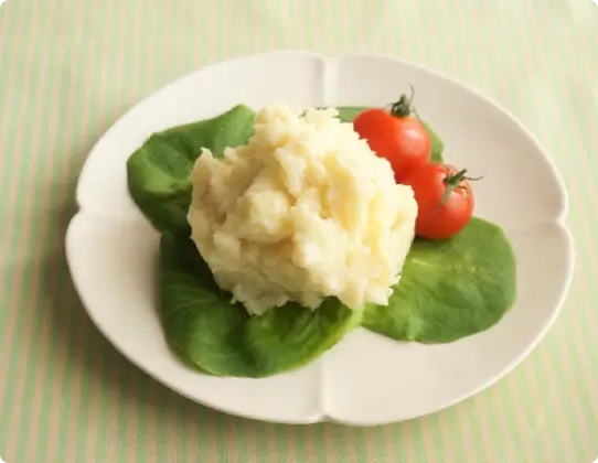 Smooth soy milk mashed potatoes