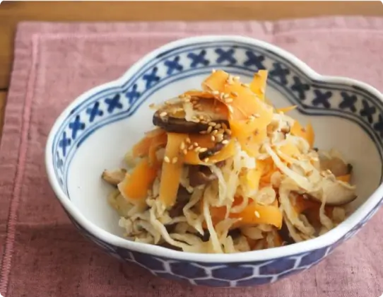 Easy boiled dried food